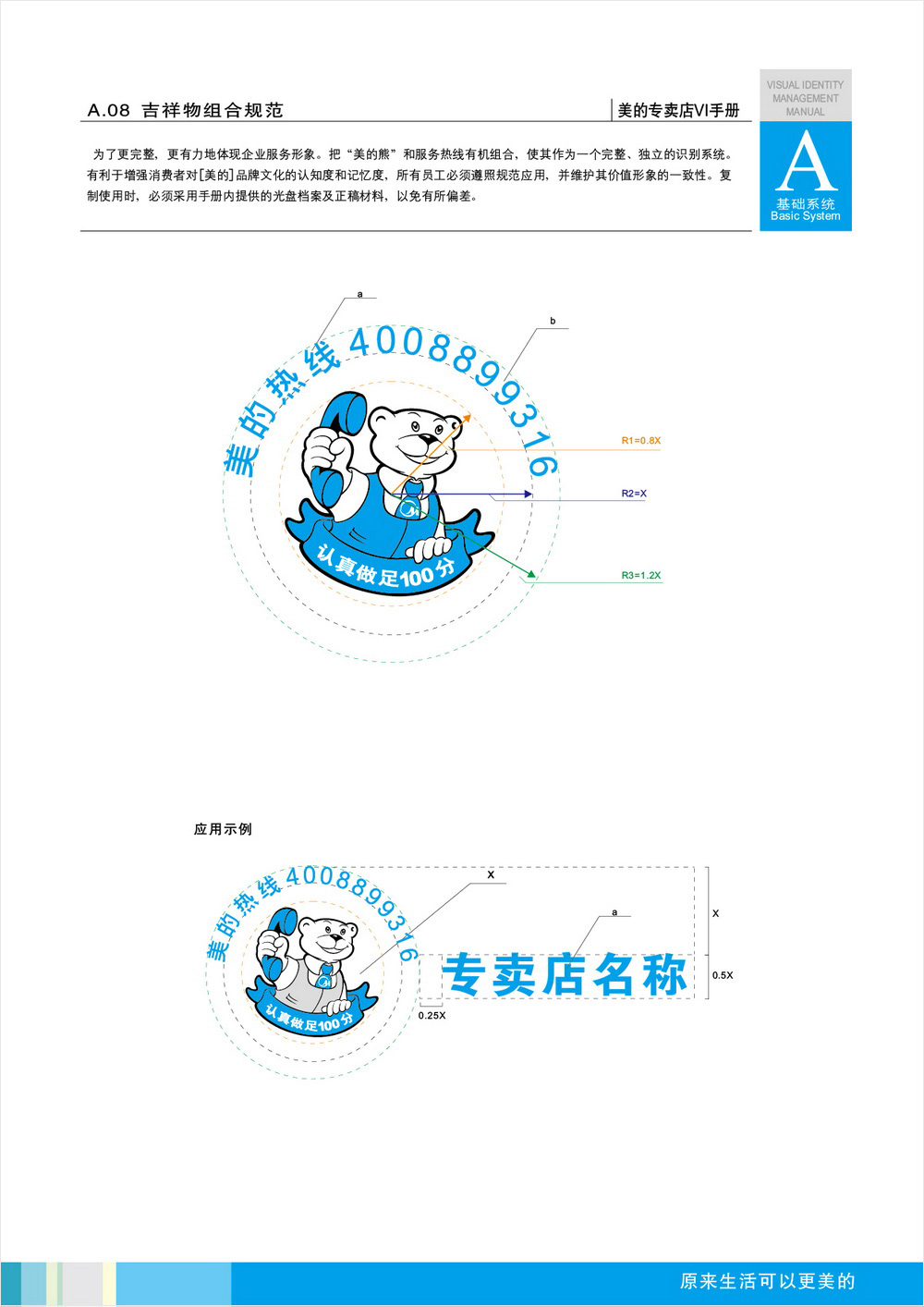 美的專賣店VIS手冊設(shè)計(jì)